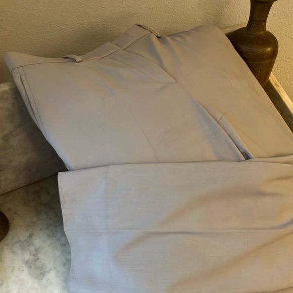 Giorgio Armani Light Gray Fabric Gorgeous Pants Approx Sz 2! - Picture 11 of 12